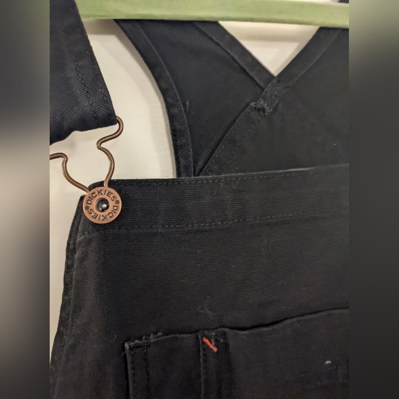 Dickies double front bib overalls size M - Picture 8 of 10